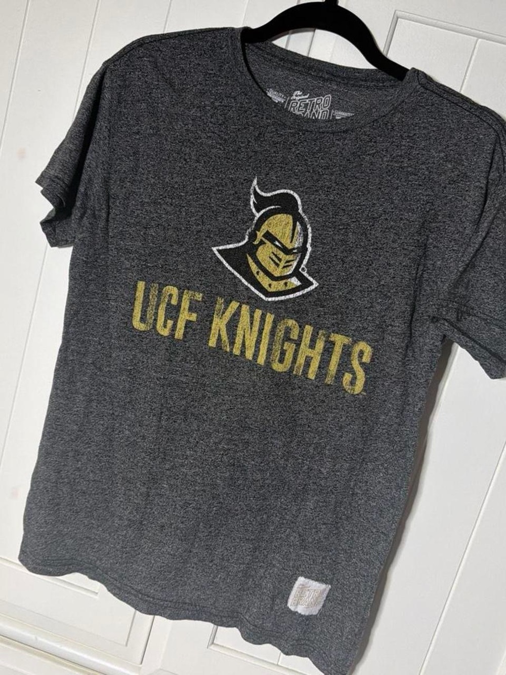 Retro Brand UCF Knights Heather Gray Graphic Tee